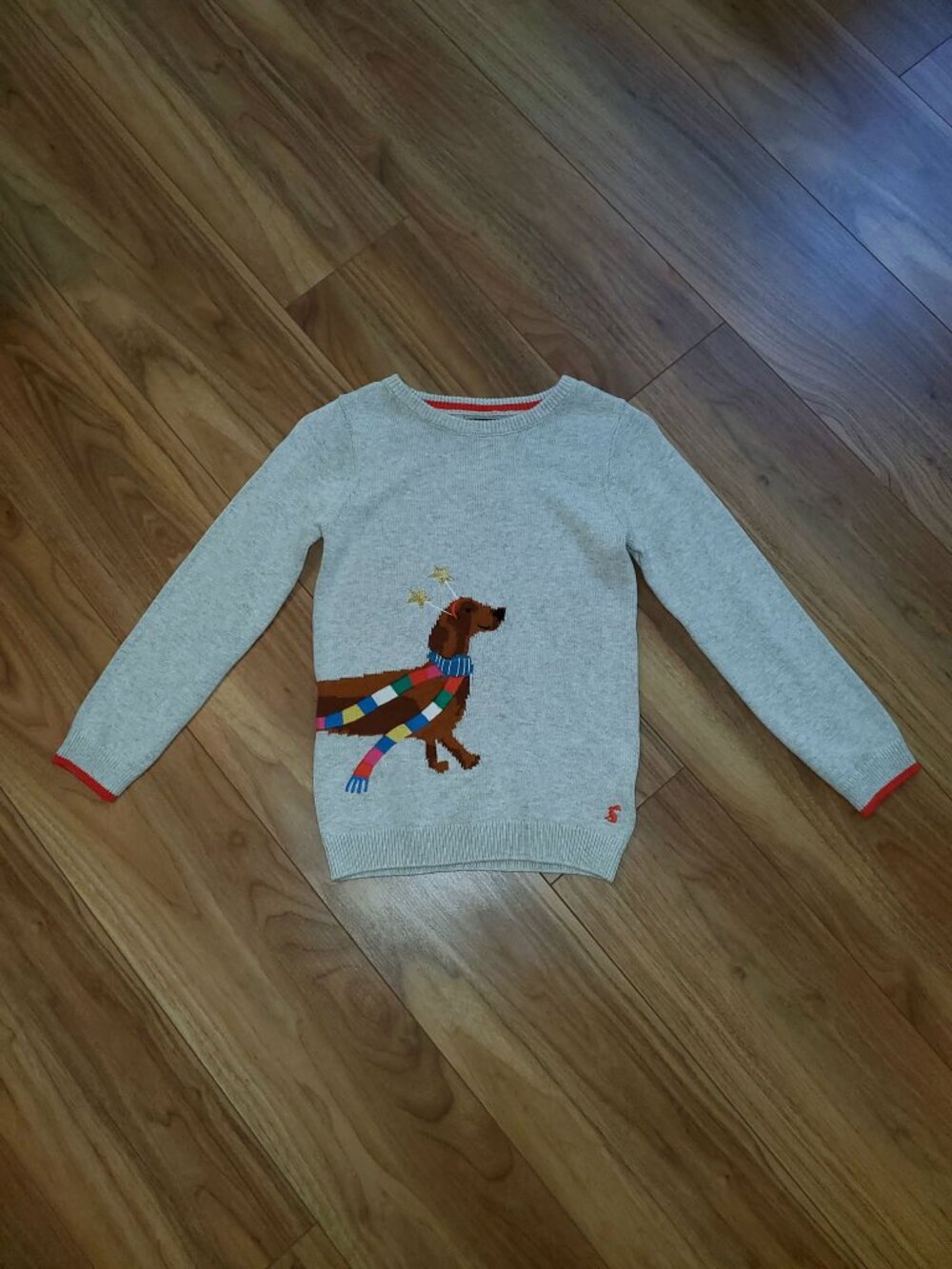 NWT Joules Dachshund Christmas Sweater Size 9y